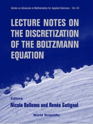 cover image of Lecture Notes On the Discretization of the Boltzmann Equation